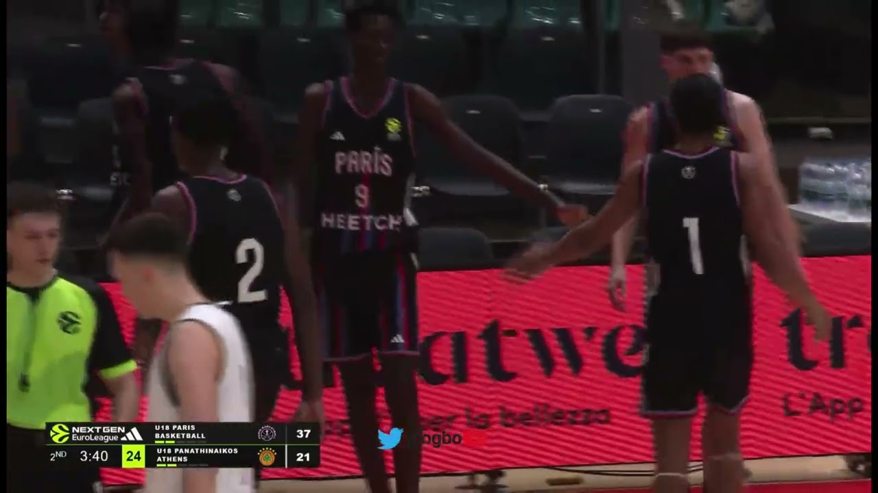 🇫🇷 Kevan Methalie (2008) | 17 PTS, 5 REB vs Panathinaikos | ANGT Bologna Highlights