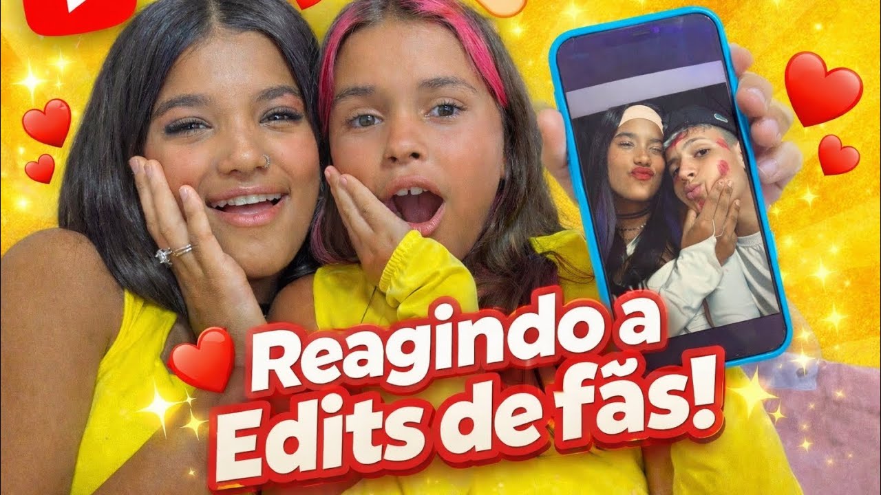 REAGINDO AOS EDITES DOS MEUS FÃS 🫶🏽😍