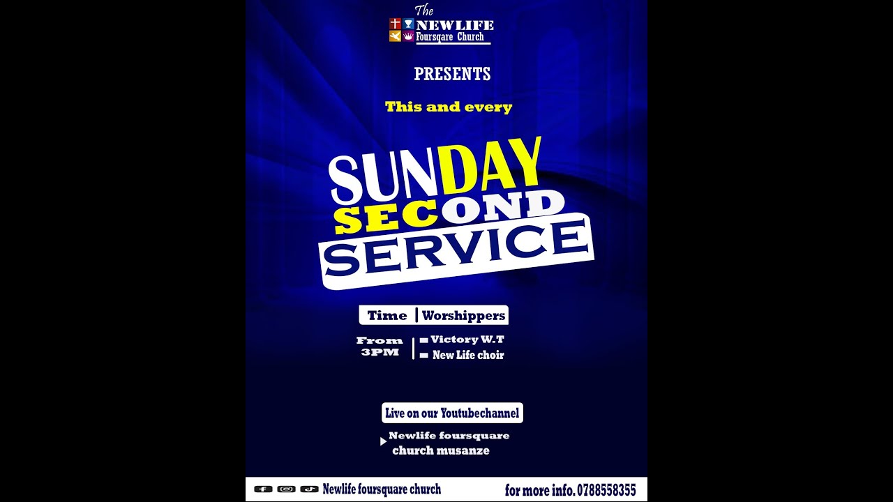 NEWLIFE FOURSQUARE TV🔴|SUNDAY 2nd SERVICE 18/1/2026 WITH REV. DESIRE MUHOZA