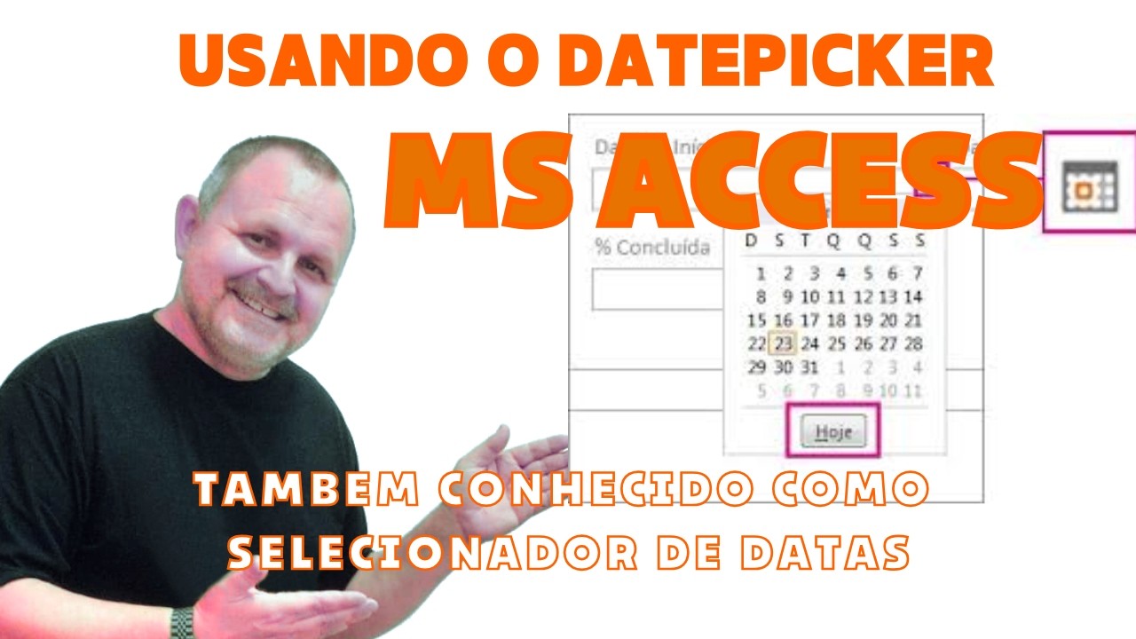 Usando o Selecionador de Datas (DatePicker) no Access