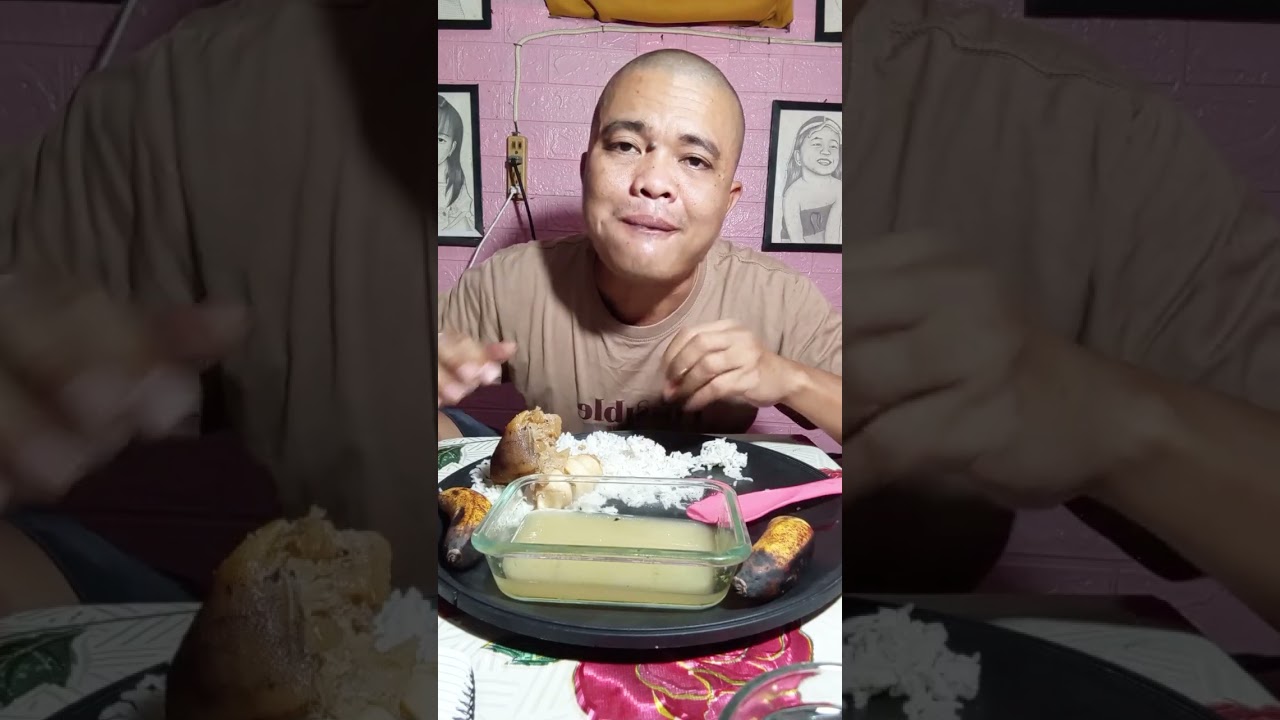 Bulalo na pata Ng kalabaw Mukbang 