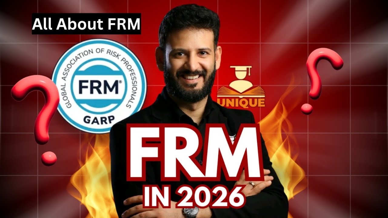 👉All About FRM I Road Map 2026 I   🔥   Salary, Scope, Career Reality - CA SAUMIL MANGLANI