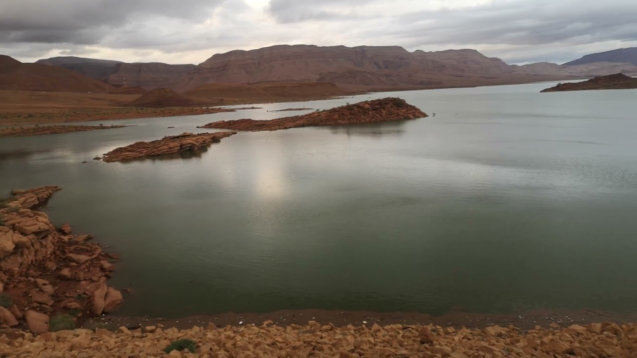 سد الحسن الداخل بالرشيدية بتاريخ 15/10 /2024 في مستوى ممتاز