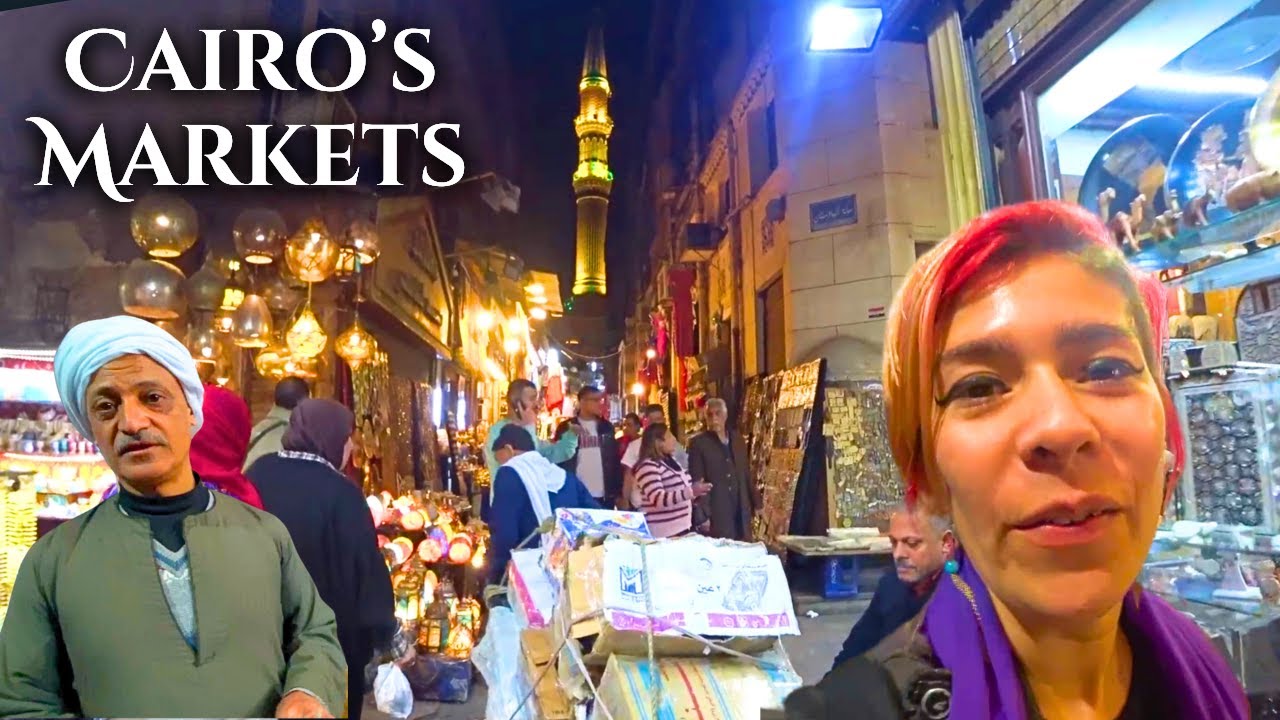 LARGEST Street Markets in CAIRO | Ataba, Moski, Khan el-Khalili | Egypt Vlog303