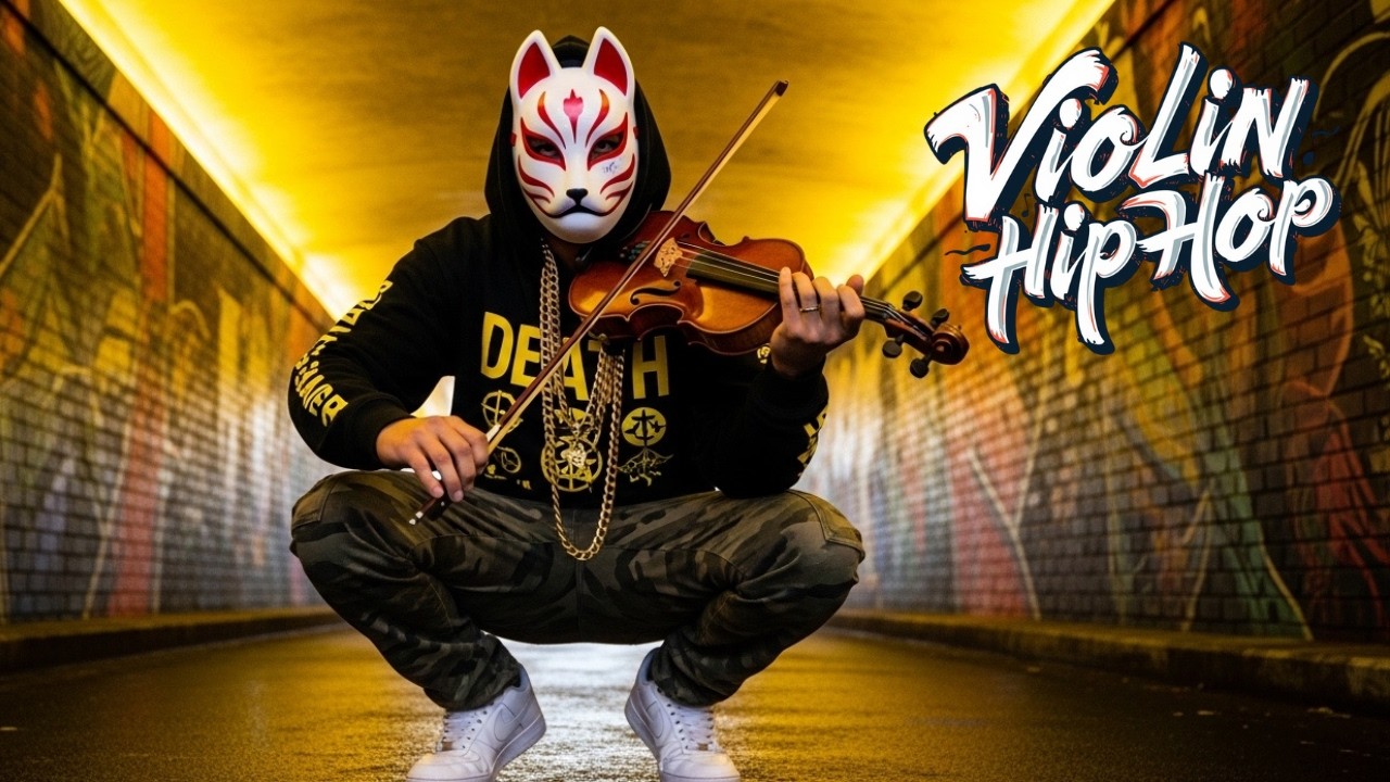 【Violin x Hip Hop Playlist】 – Layered 808 Bass & Trap Drums | Right Into the Rhythm