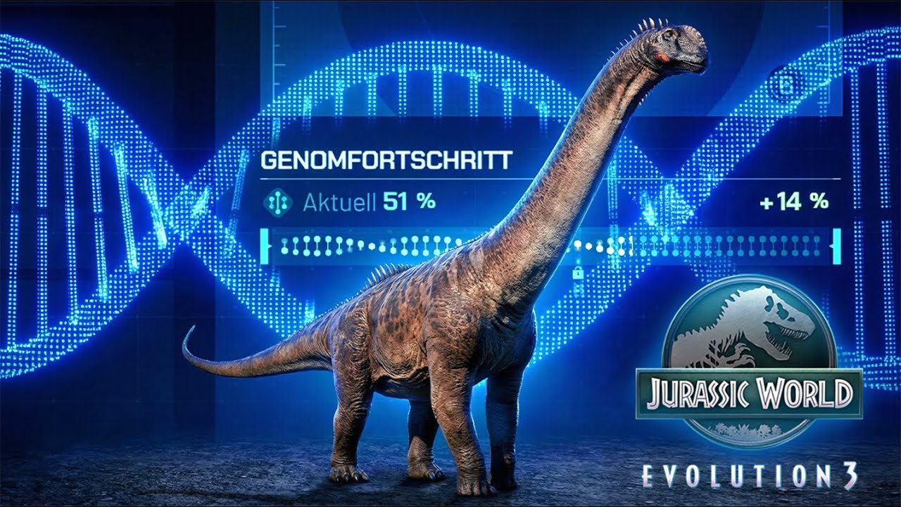 The mystery of the genome solved! | Jurassic World Evolution 3 #20 | Let's Play German
