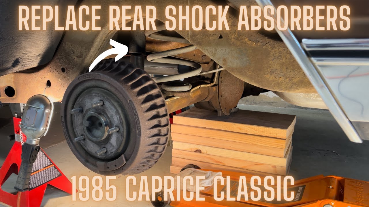 Replacing Rear Shock Absorbers - 1985 Chevrolet Caprice Classic