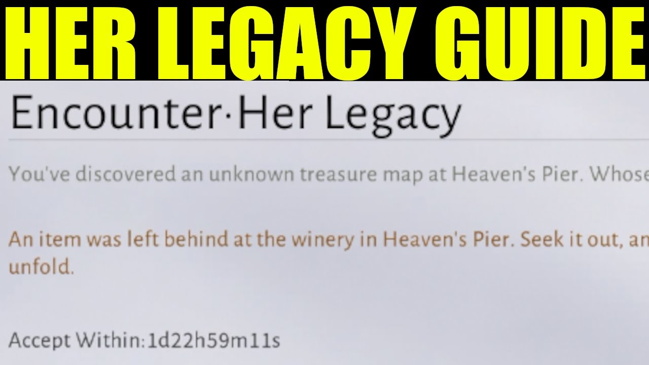 Where  winds meet - her legacy quest guide | An item was left behind at the winery in Heaven's Pier