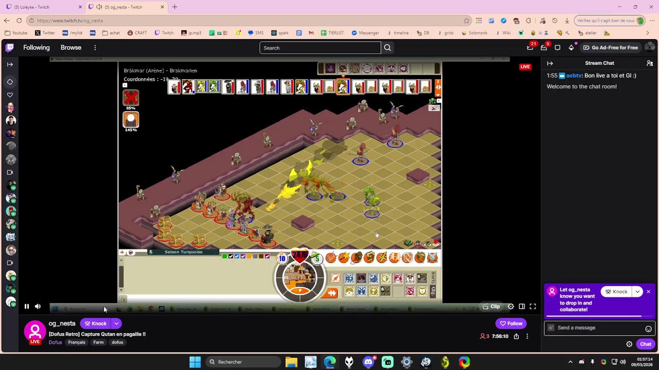 PVP 1V1 XELOR BOUNE #DofusRetro