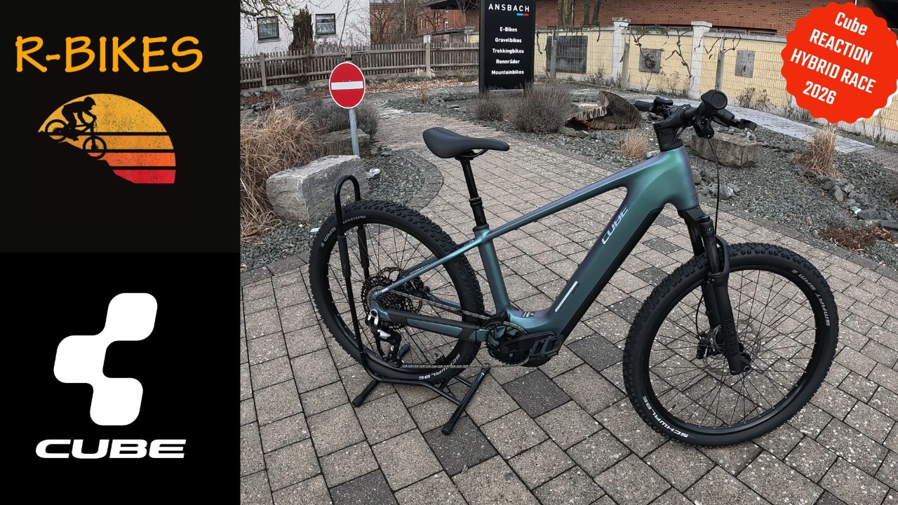 E-Bike 2026 CUBE Reaction Hybrid Race 800 CUBE - Walkaround & Details