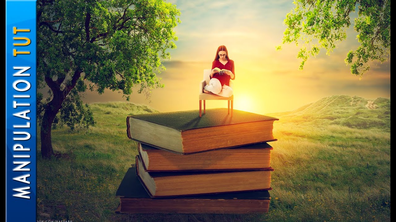 Photo Manipulation - Reading - Photoshop CC Tutorial