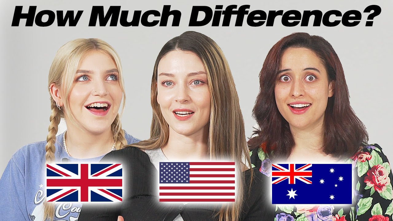 Удивительные различия между Америкой, Австралией и Англией!!