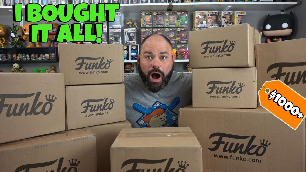 I Bought Every Funko Pop At The Funko Shop! $1000+ Unboxing!