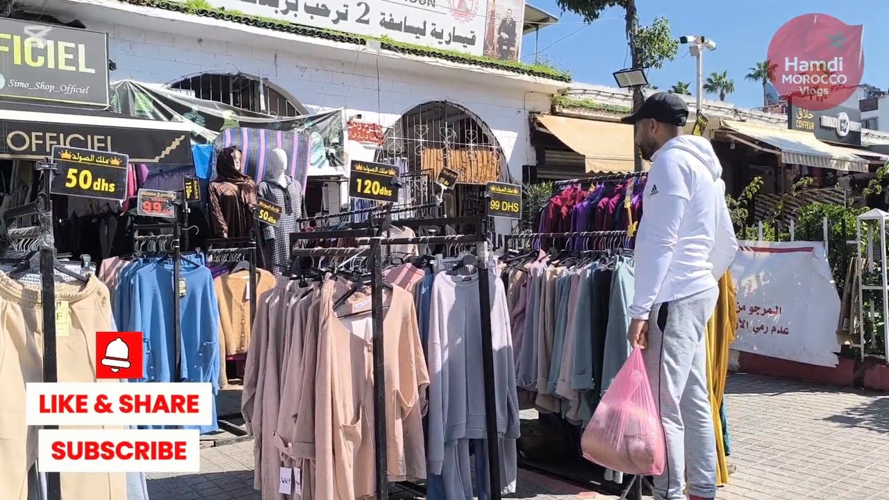مشياً على الأقدام في حي شعبي بمدينة الدار البيضاء 🇲🇦 |    🎥 Walking in a Popular Neighborhood in  