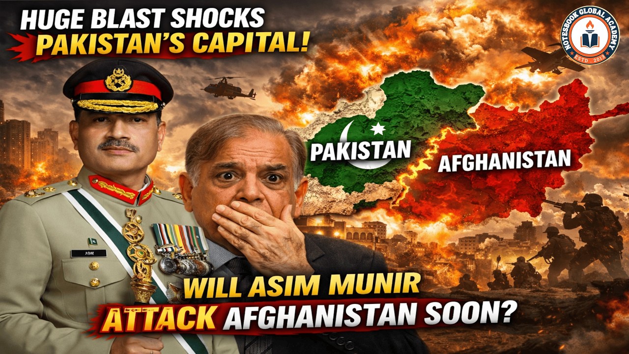 Massive Blast in Pakistan’s Capital — Is Asim Munir Planning a Move on Afghanistan?