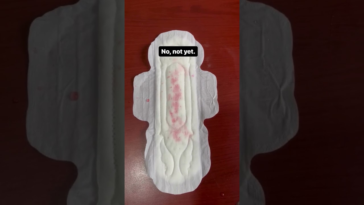It&rsquo;s hygienic to change at least 4-5 pads during your 1-2nd day of periods. #periods ##relatable