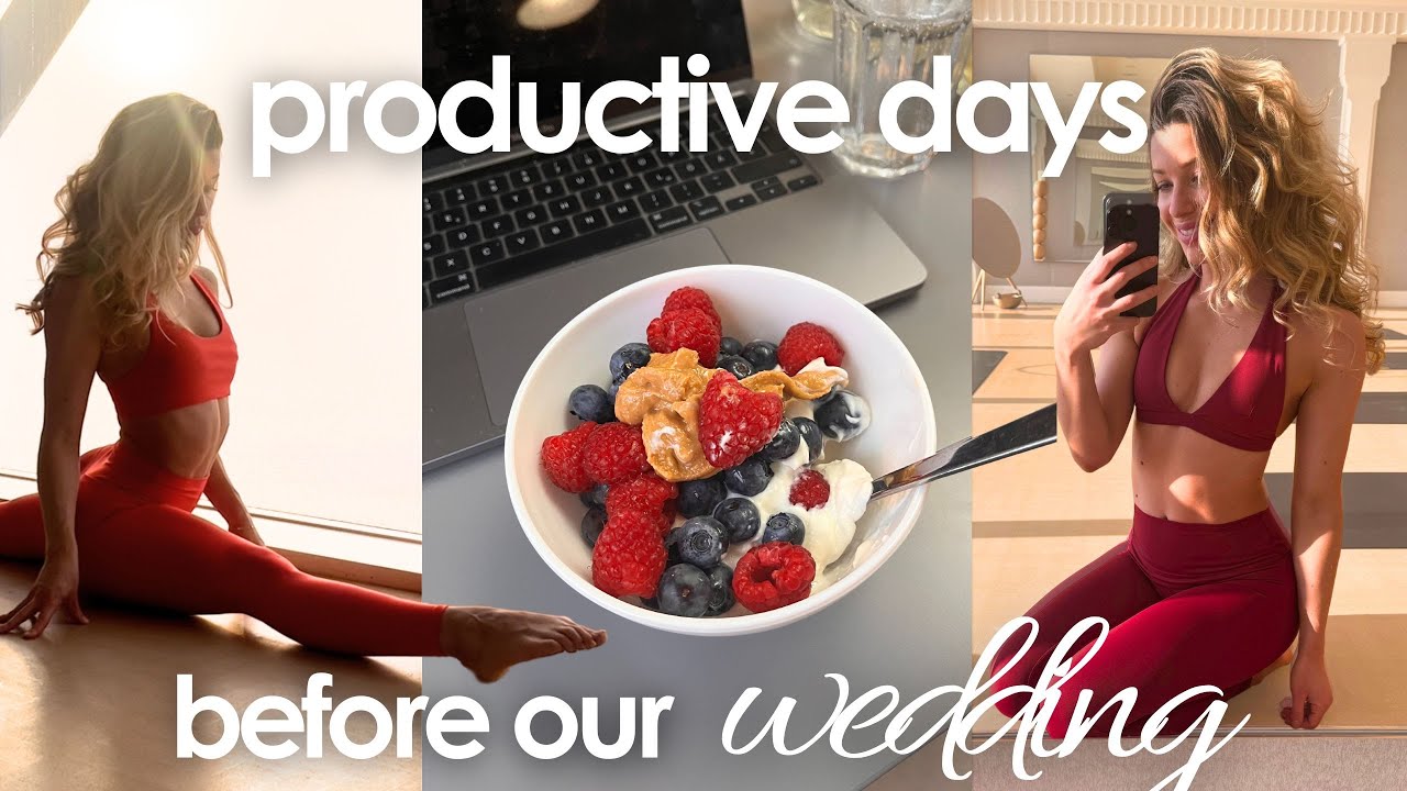 productive days in my life in Dubai | healthy recipes, self care & wedding prep