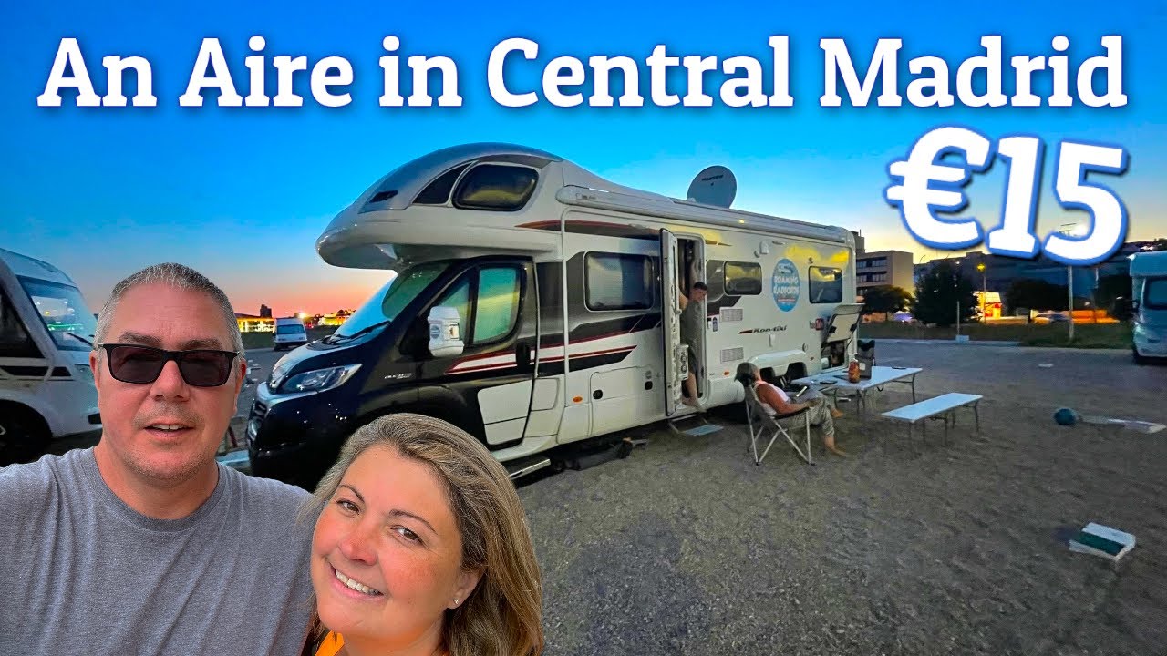 FREE Madrid City Tour & Overnight Stay for €15 | Area de Autocaravanas