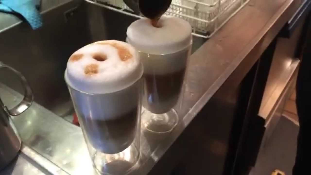 latte macchiato zubereiten how to make a latte macchiato BARISTA