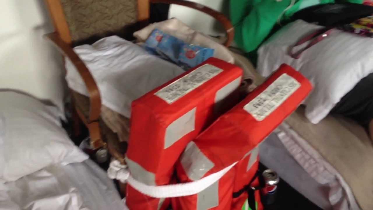 Take a walk thru the Carnival Triumph after a fire in the engine room forced it to be tugged home
