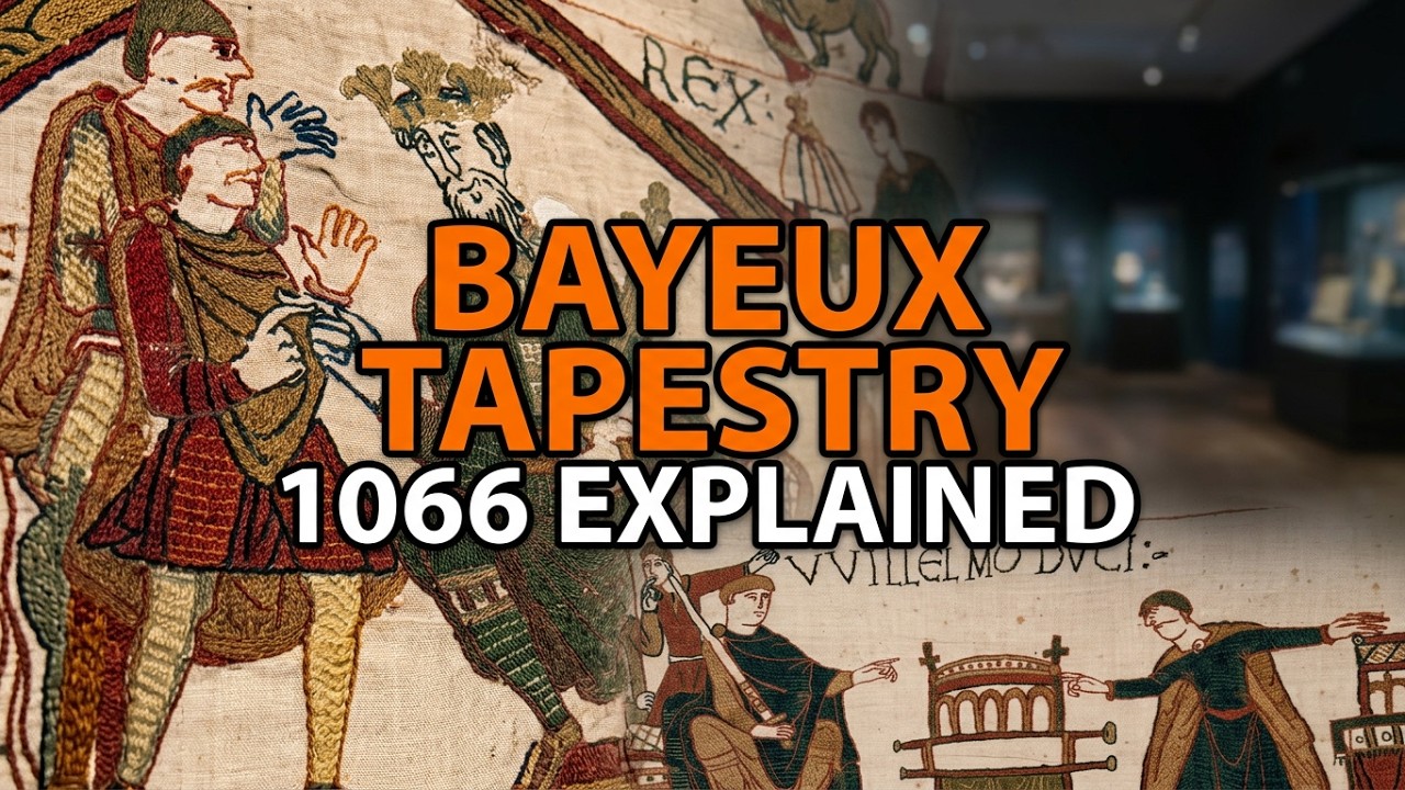 Face to Face with the Bayeux Tapestry in London - The 1066 Story Explained