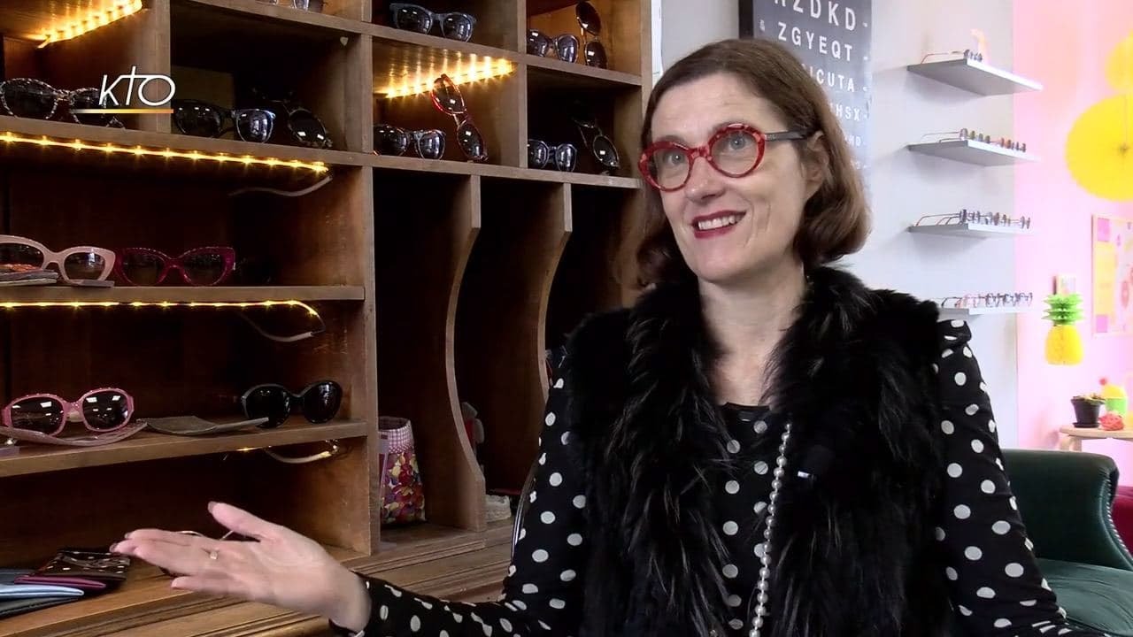 Audrey Cattoz, la vision chrétienne d'une opticienne