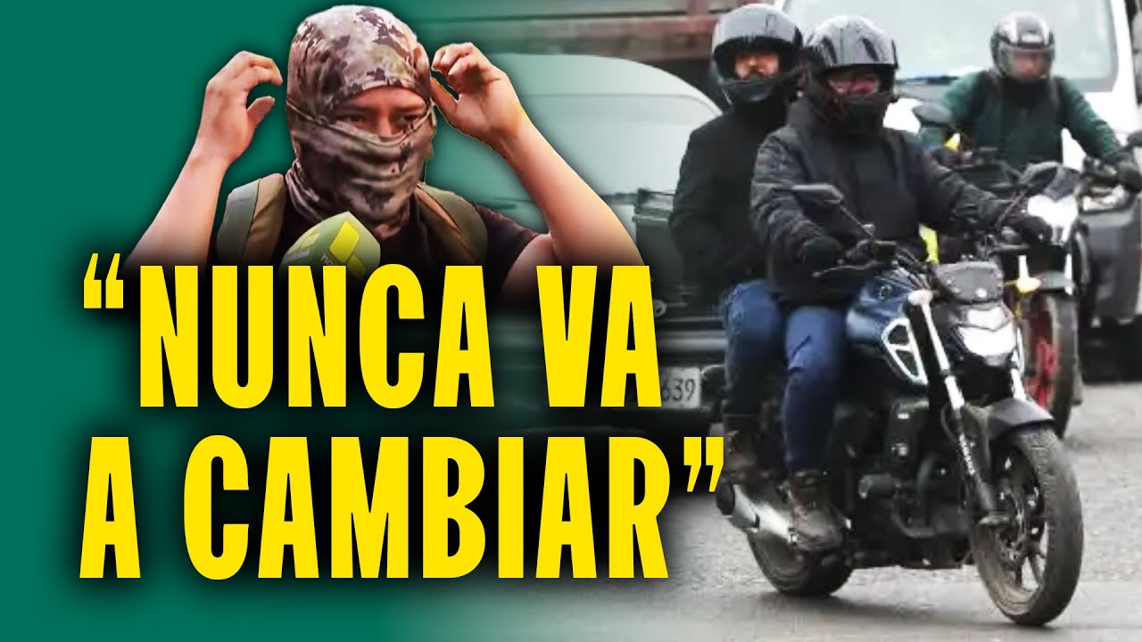 Motociclistas critican prohibición de 2 personas en moto lineal: 