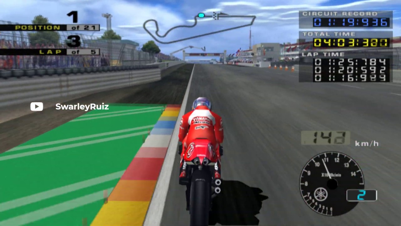 MotoGP 2 PS2 | Paul Ricard | Trayectoria #33