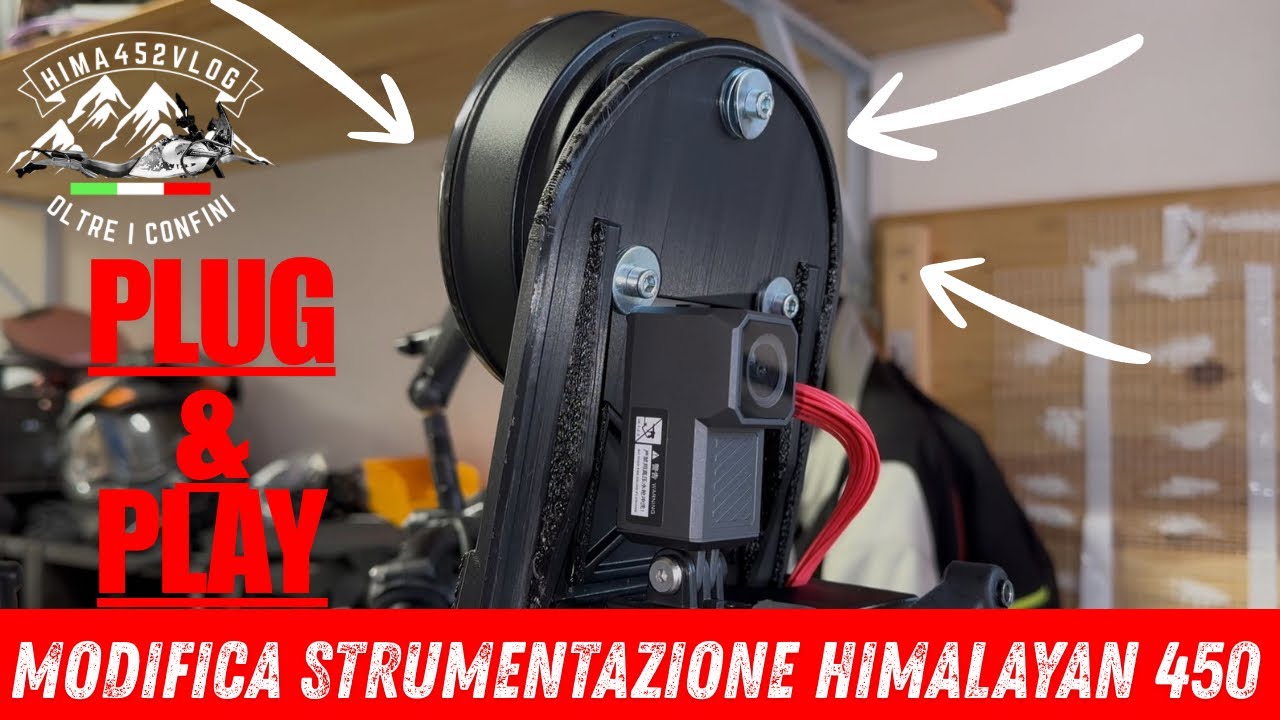 🛠️TUTORIAL installazione🔥SISTEMA PLUG&PLAY per torretta🔥(e rialzo) per himalayan 450 | Hima452Vlog