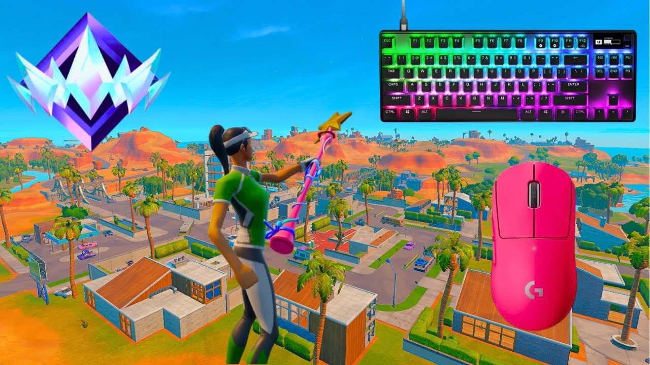Fortnite Unreal Ranked Reload | Keyboard & Mouse Gameplay | 240 FPS  | 4K