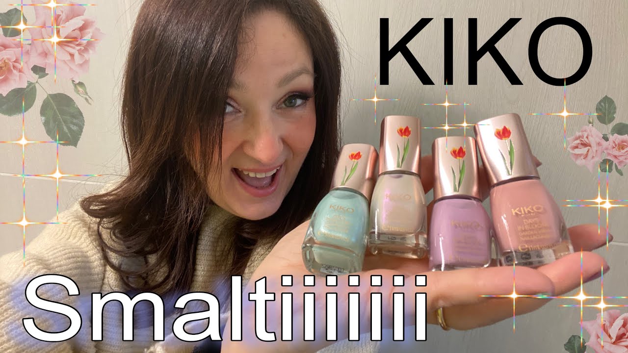 💅 KIKO - DAYS IN BLOOM 💅 proviamo tutti gli smalti e compariamoli con la the  little mermaid
