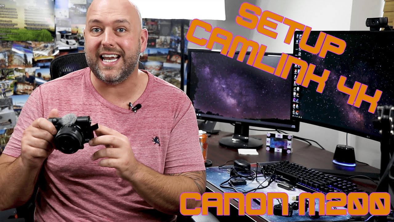 How To Setup The Elgato Camlink 4k With The Canon M200 + Best OBS Settings!