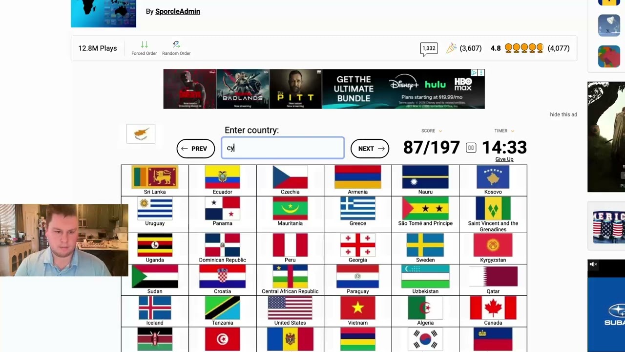 Naming Every Flag in Under 9 Minutes