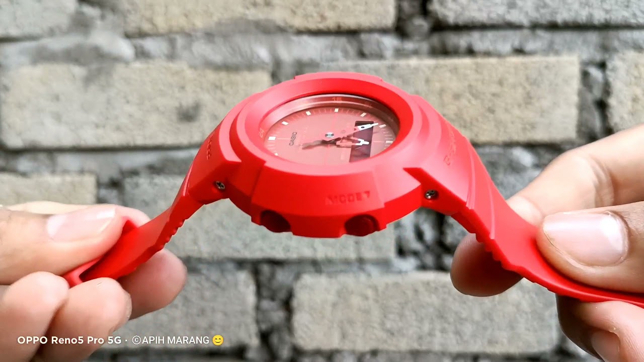 FULL REVIEW G-SHOCK ORIGINAL AW-500BB-4E BURNING RED