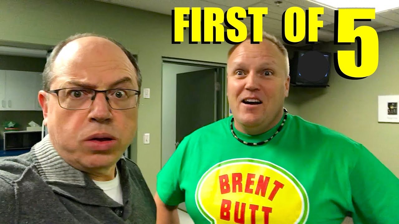 BRENT BUTT 5 DAY COMEDY RUN BEGINS: Cranbrook, BC. (Video 1 in a series of 5)