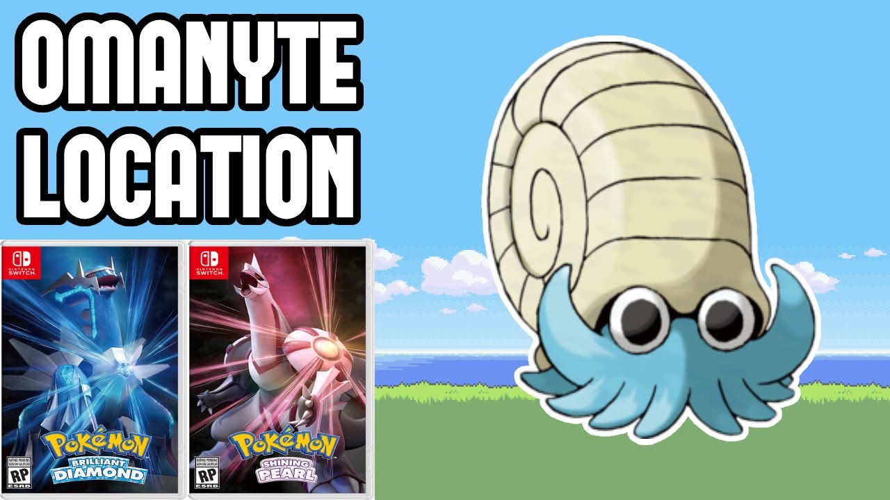 How to Get Omanyte in Pokemon Brilliant Diamond & Shining Pearl