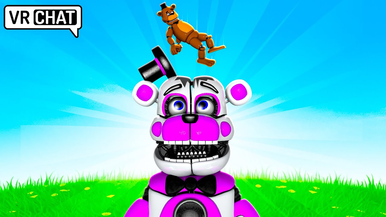 DIVING Into Funtime Freddy's Mind in VRCHAT