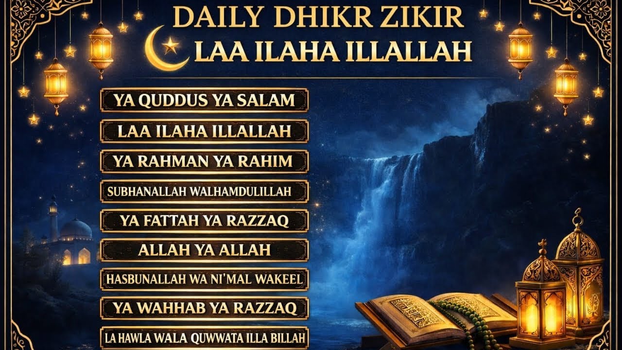 Play This Every Day 🌙 Powerful Daily Dhikr That Will Change Your Life