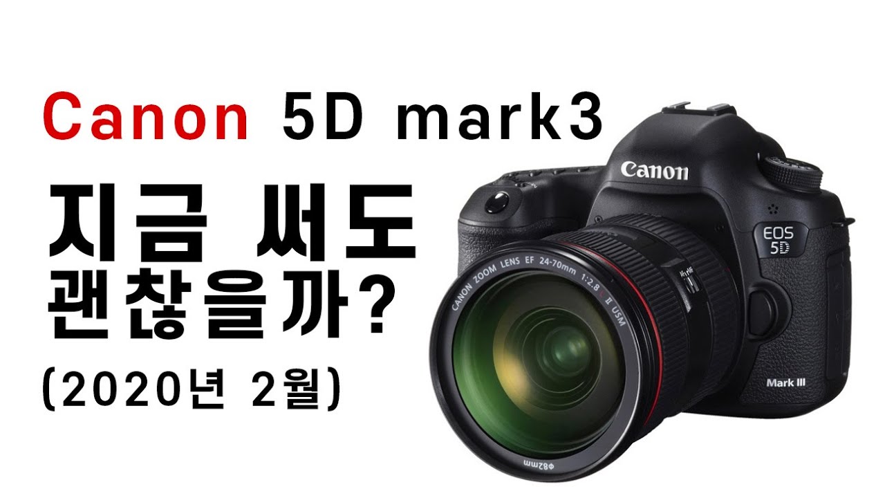 Canon 5D mark3 지금 써도 괜찮을까?(5D mark3 vs 6D mark2)