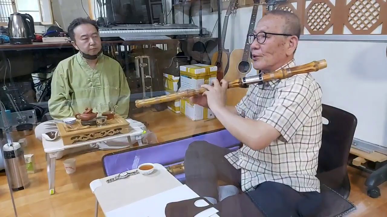 국악이 꽃피는 나무 박용호명인님 특강 ㅡ02 대금 연주 강습