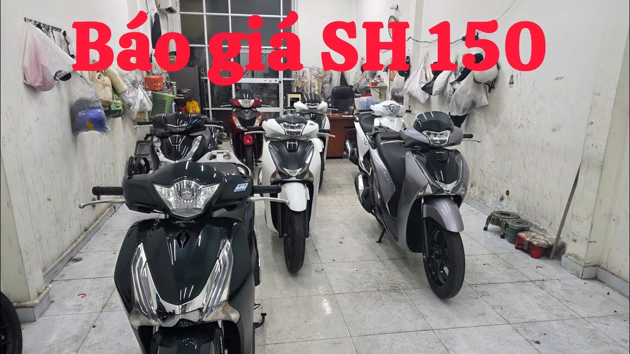 Lên vài xe SH 150 cho ae tham khảo