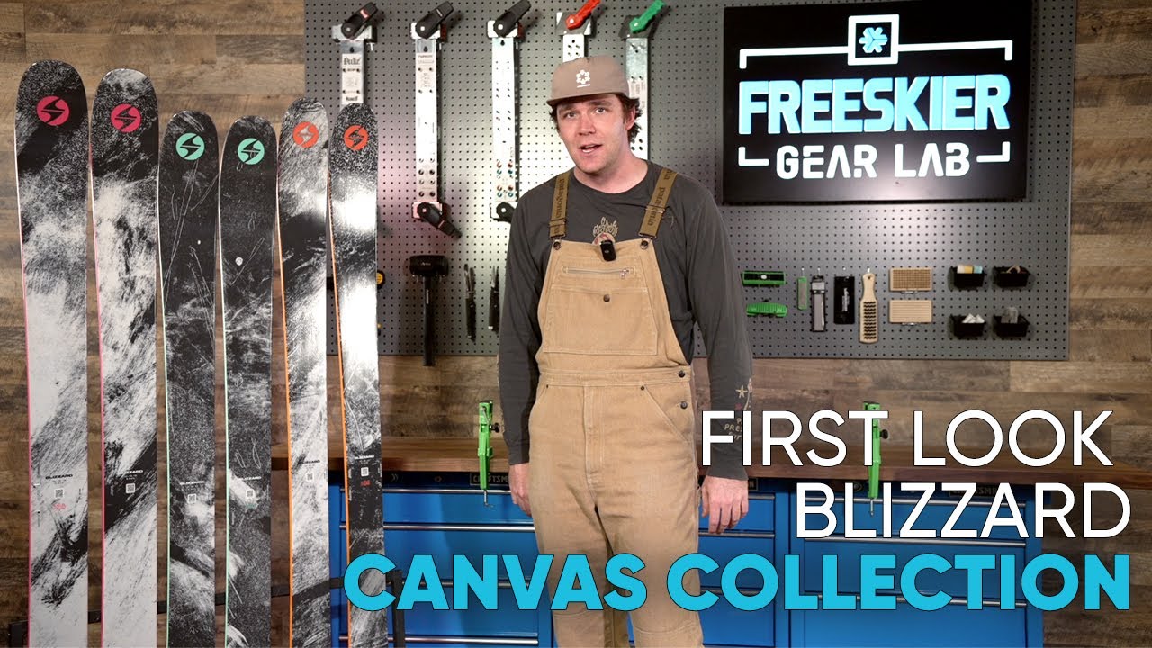 Blizzard Just Made Playful, Freeride Skis -  Blizzard's Canvas Collection