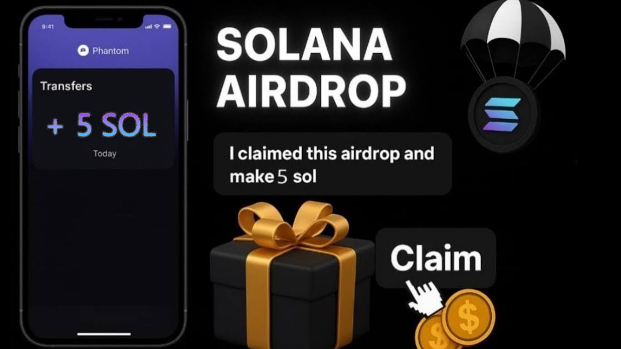 Solana Airdrop 2025 | Free SOL Claim Tutorial & Token Claim Guide