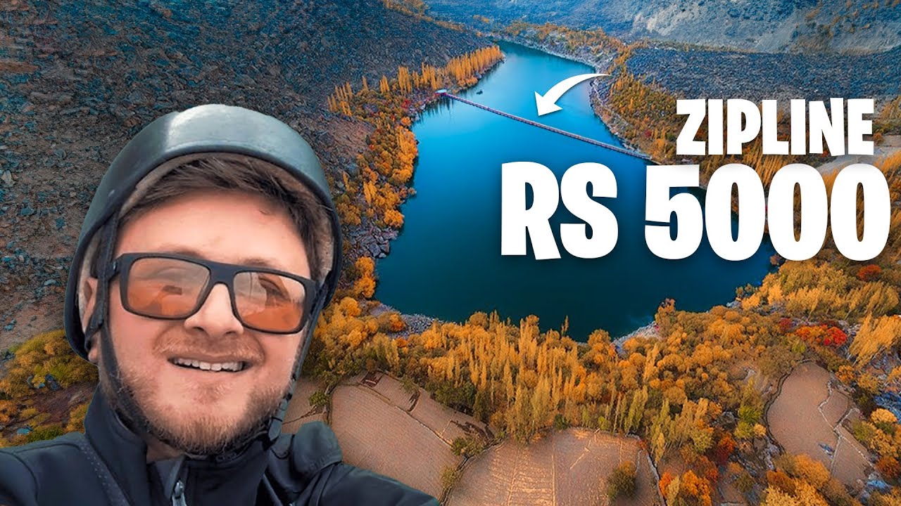5000 Rs Zip-lining at Upper Kachura Lake 💰  | Skardu Local food 🐟 | skardu vlog 3