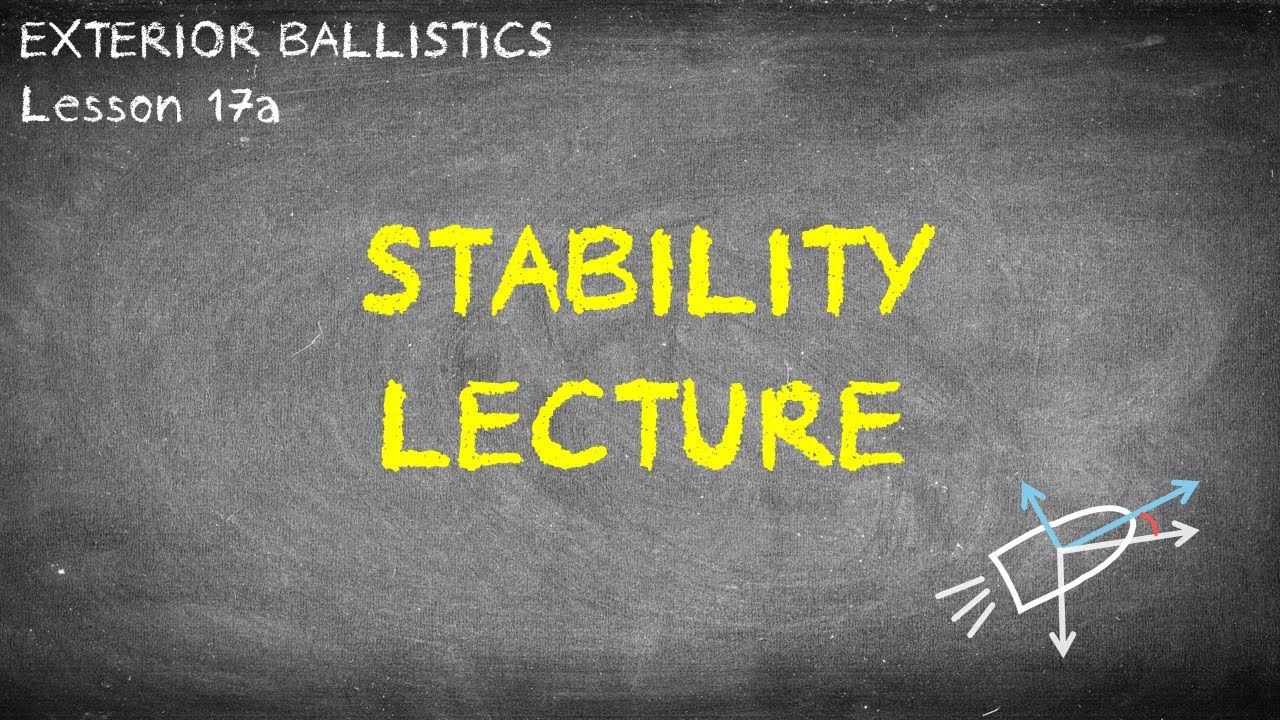Lesson 17a Stability Lecture