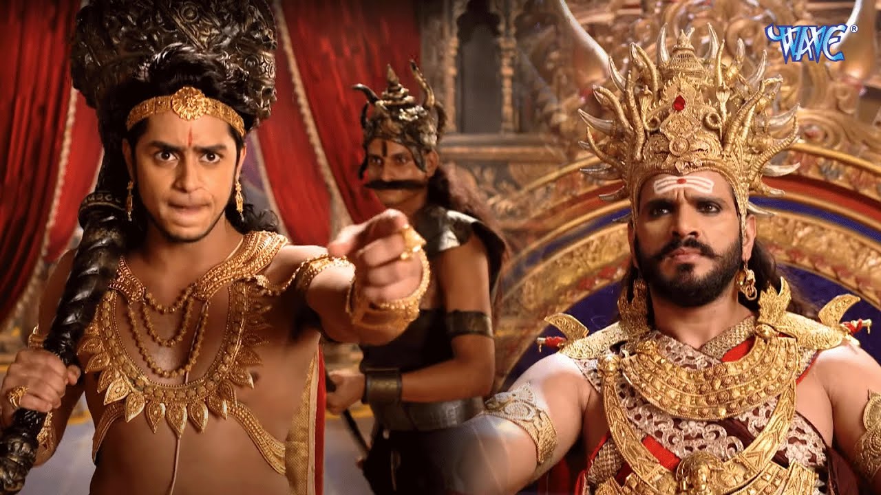 अंगद ने दी रावण को चुनौती | Sankat Mochan Mahabali Hanumaan 423