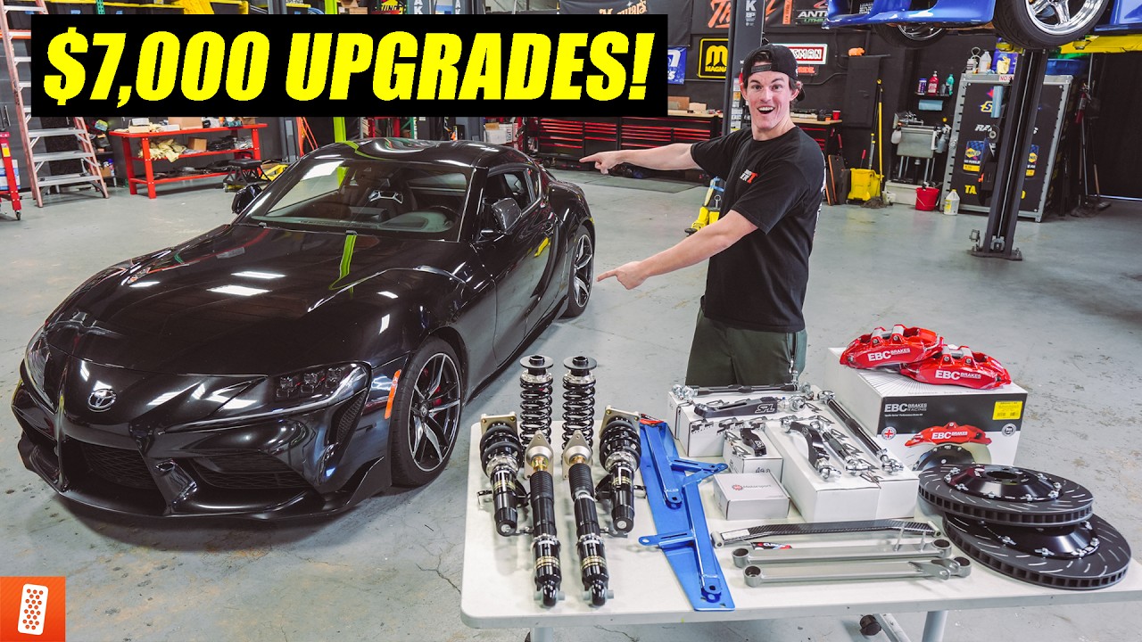 Buying a 2020 Toyota Supra and Modifying it immediately - Big Brake Kit and Suspension - Part 2