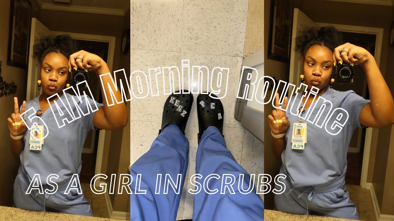GRWM| 12 Hour Shift As A PCA/CNA🧼🏥