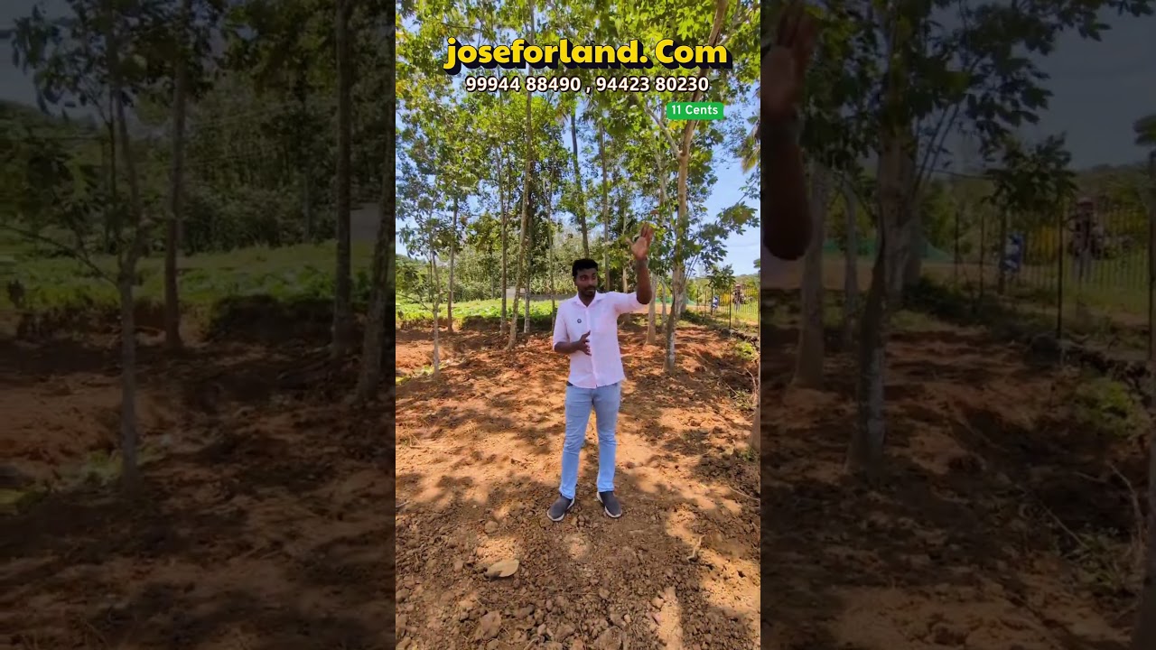 Location:unnamalaikadai,marthandam📏11 Cents 💰₹3.75Lakhs per cent📞 Call 9994488490 #joseforland