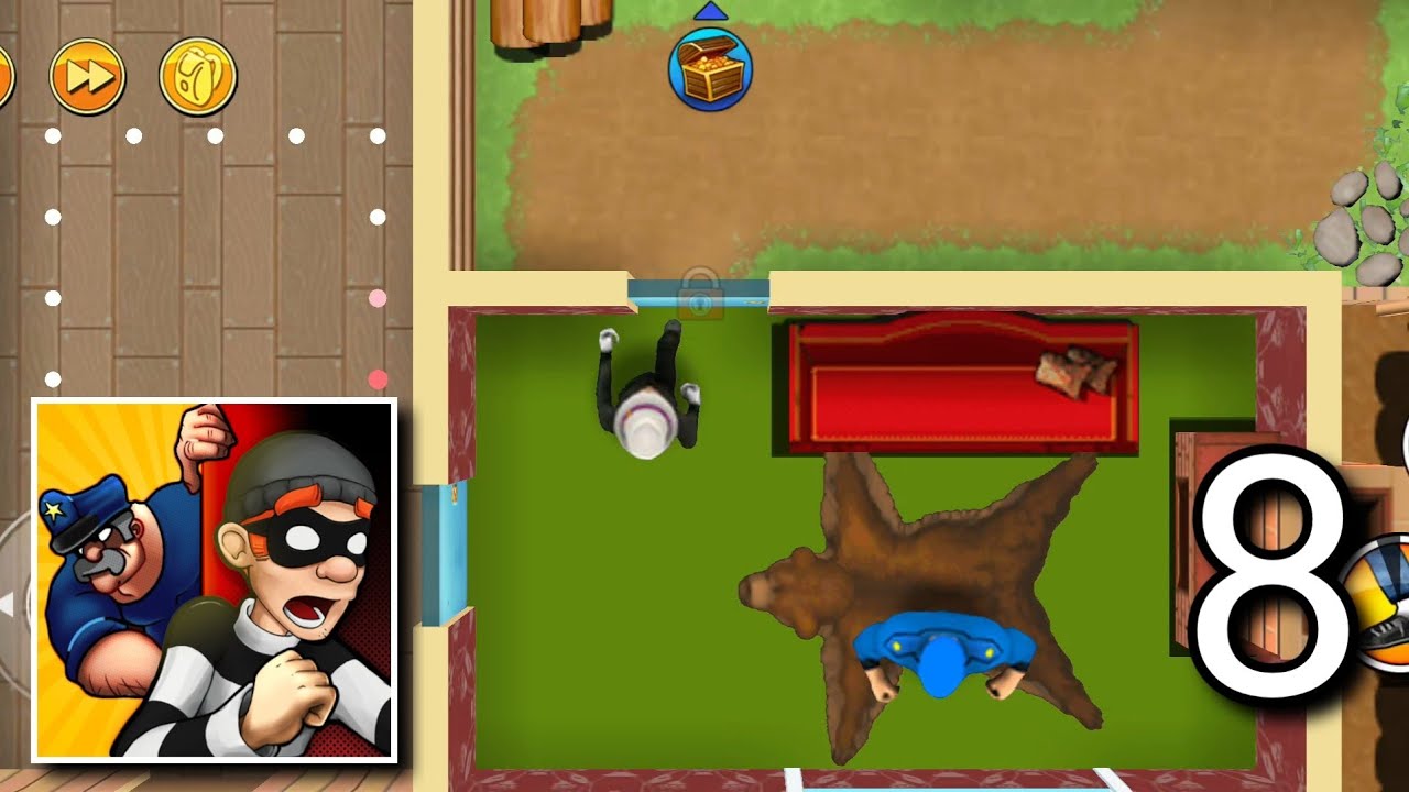 Robbery Bob - Gameplay Walkthrough Part 8